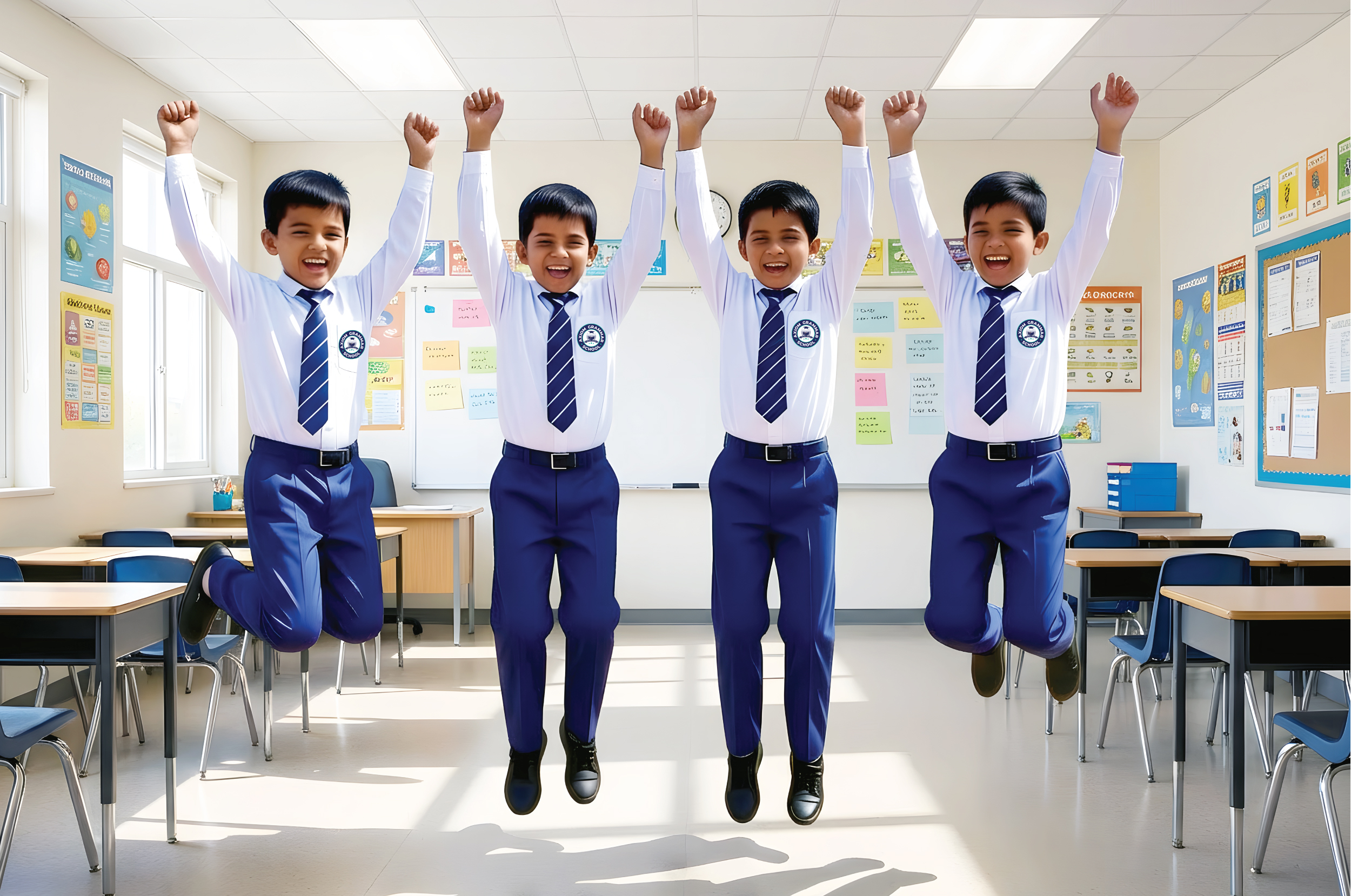 Children in classroom